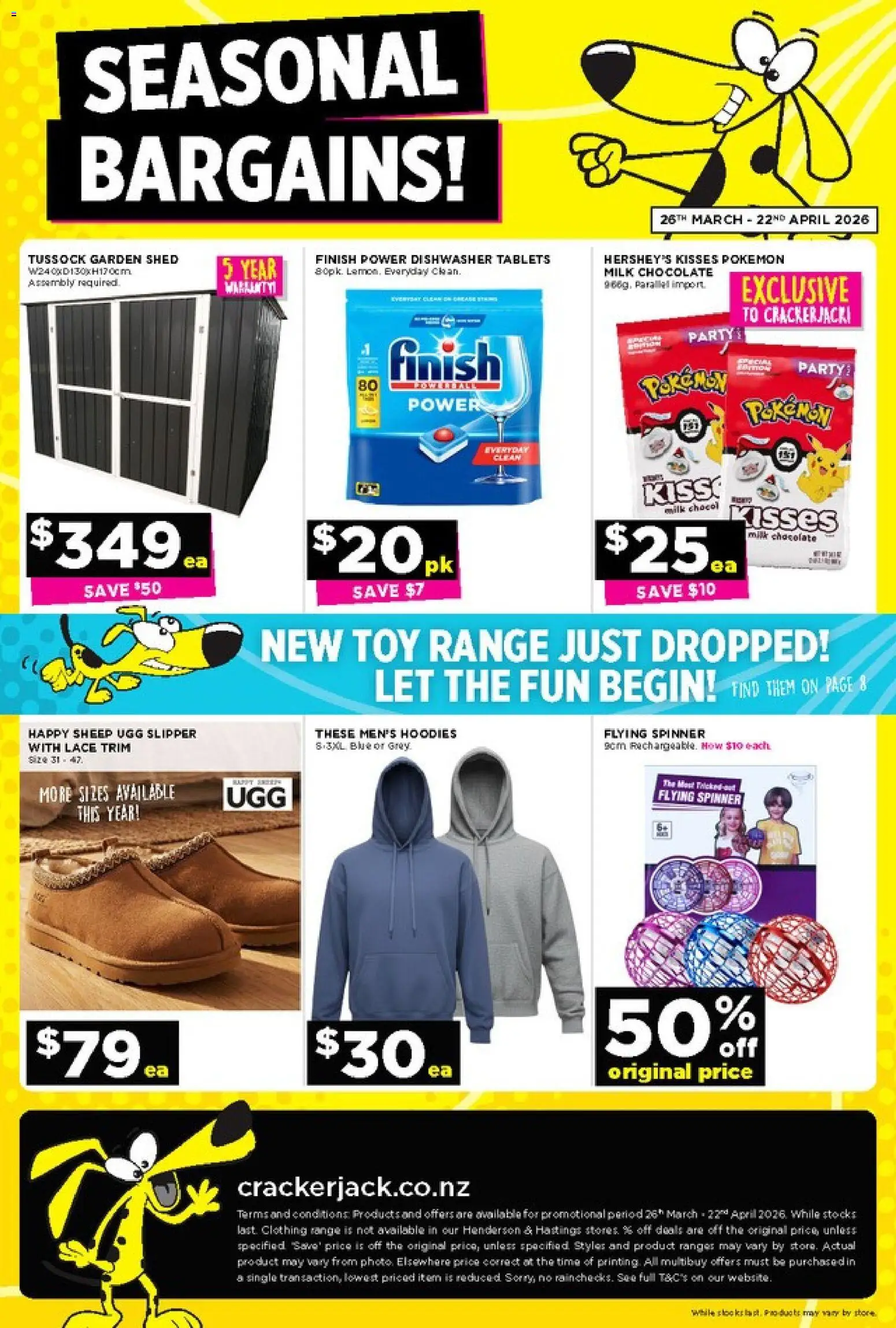 Preview of catalogue Crackerjack catalogue from shop Crackerjack valid 26 Mar 2026