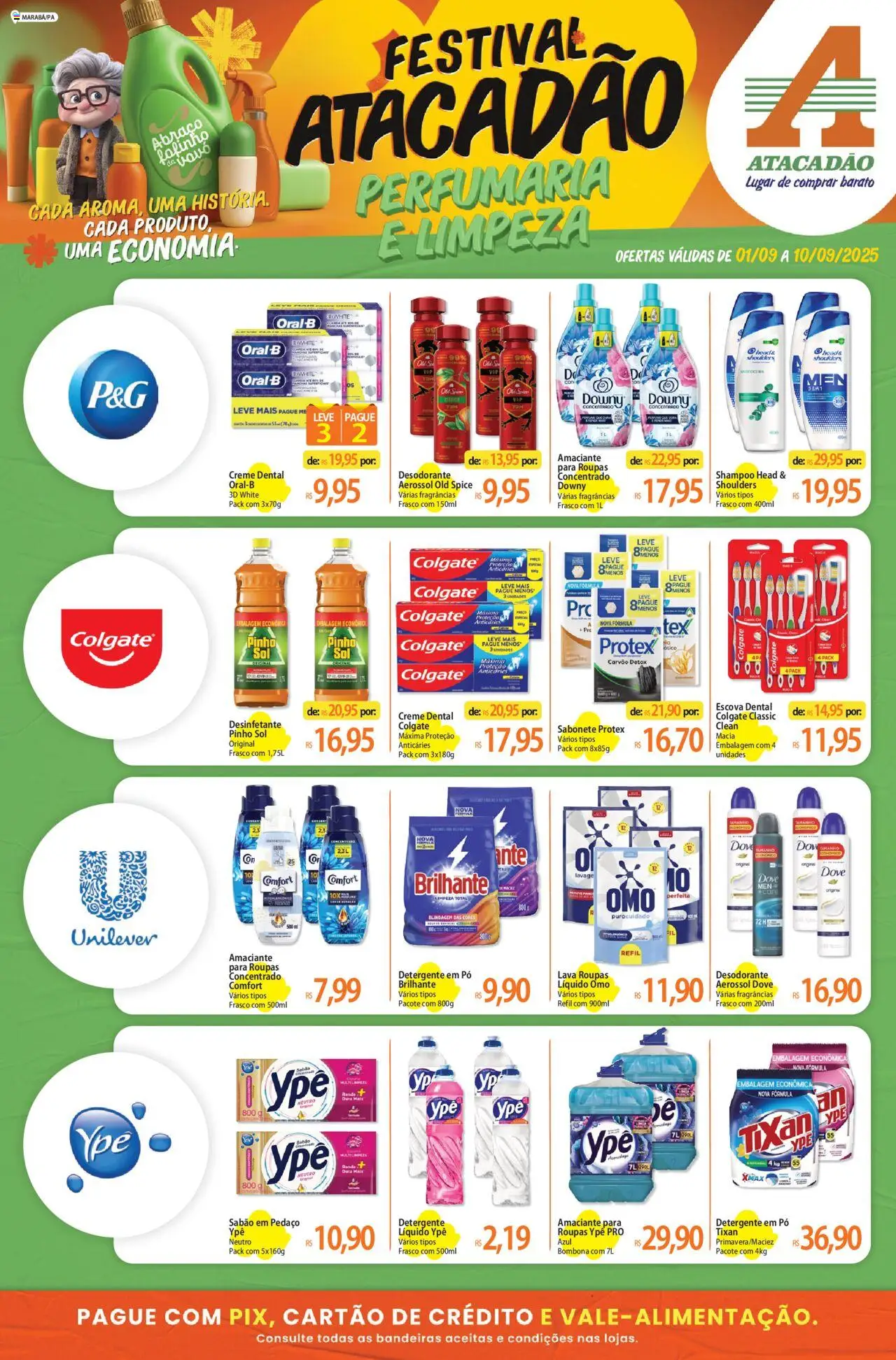 Atacadão folheto "Ofertas - PA" válido a partir de 01/09/2025 - número de página 1