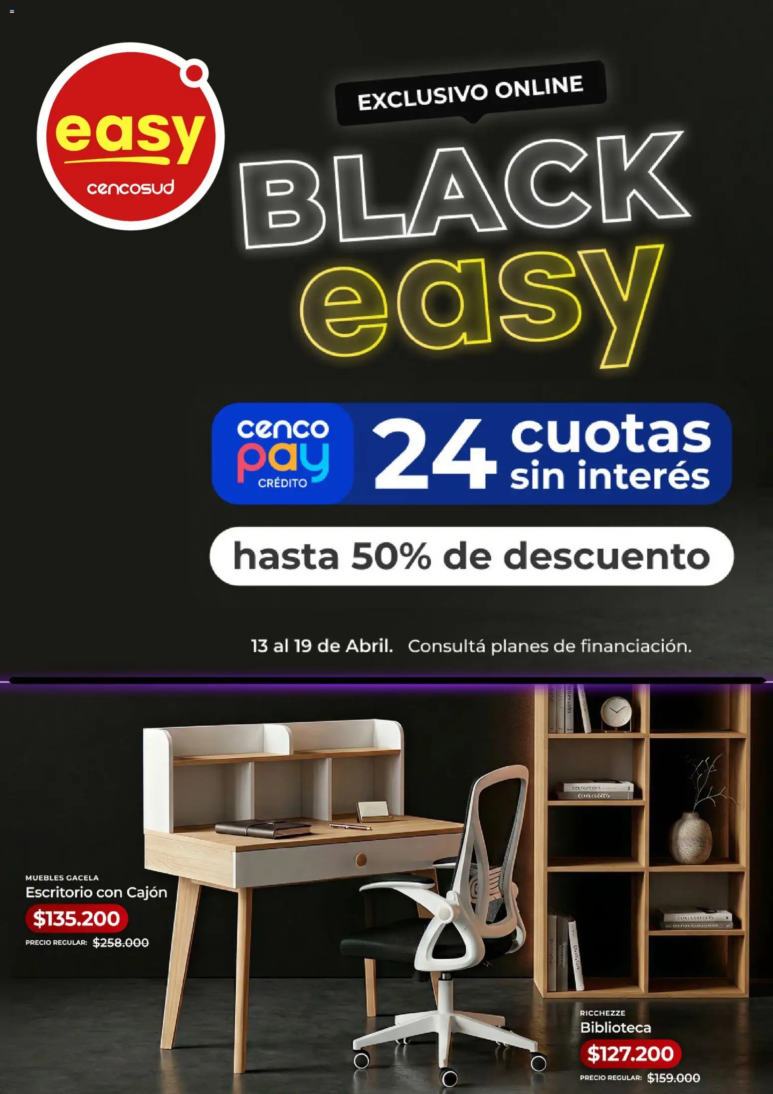 Vista previa del folleto de la tienda Easy válido desde el 13/04/2026 