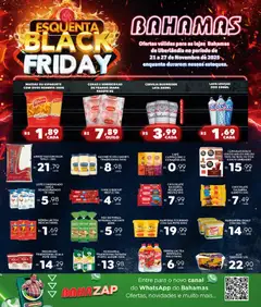 Pré-Visualização do folheto "Black Friday" da loja Bahamas Supermercados válido a partir de 21/11/2025
