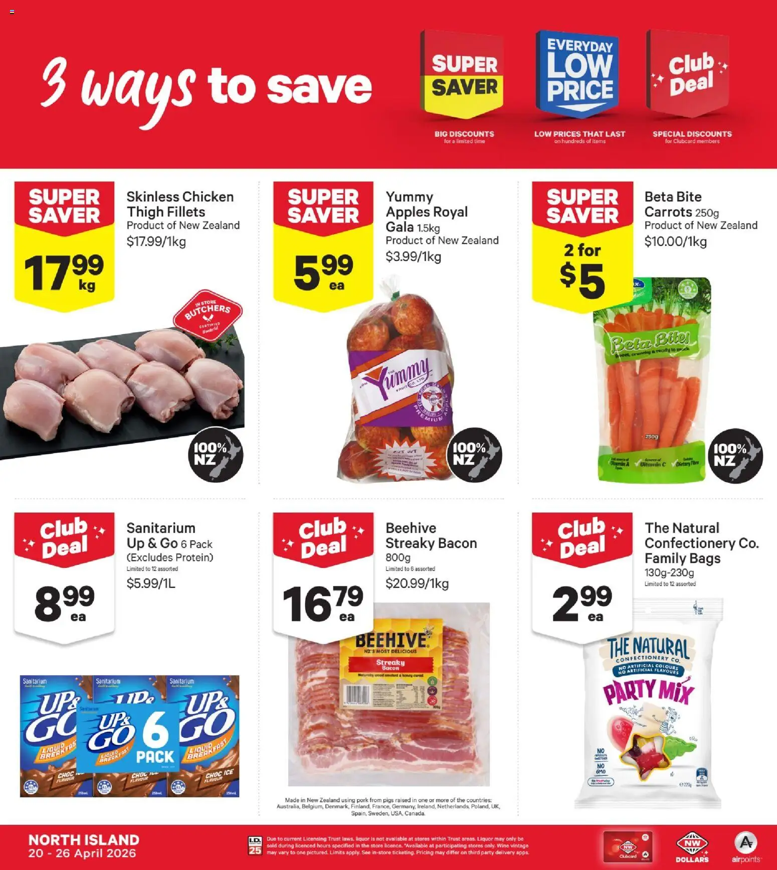 Preview of catalogue New World catalogue from shop New World valid 20 Apr 2026