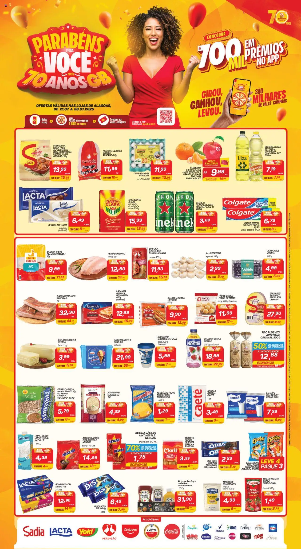 Gbarbosa folheto "Ofertas da semana" válido a partir de 21/07/2025 - número de página 1
