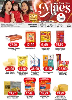 Pré-Visualização do folheto "Royal Supermercados ofertas Segunda e Terça do Empreendedor" da loja Royal Supermercados válido a partir de 06/04/2026