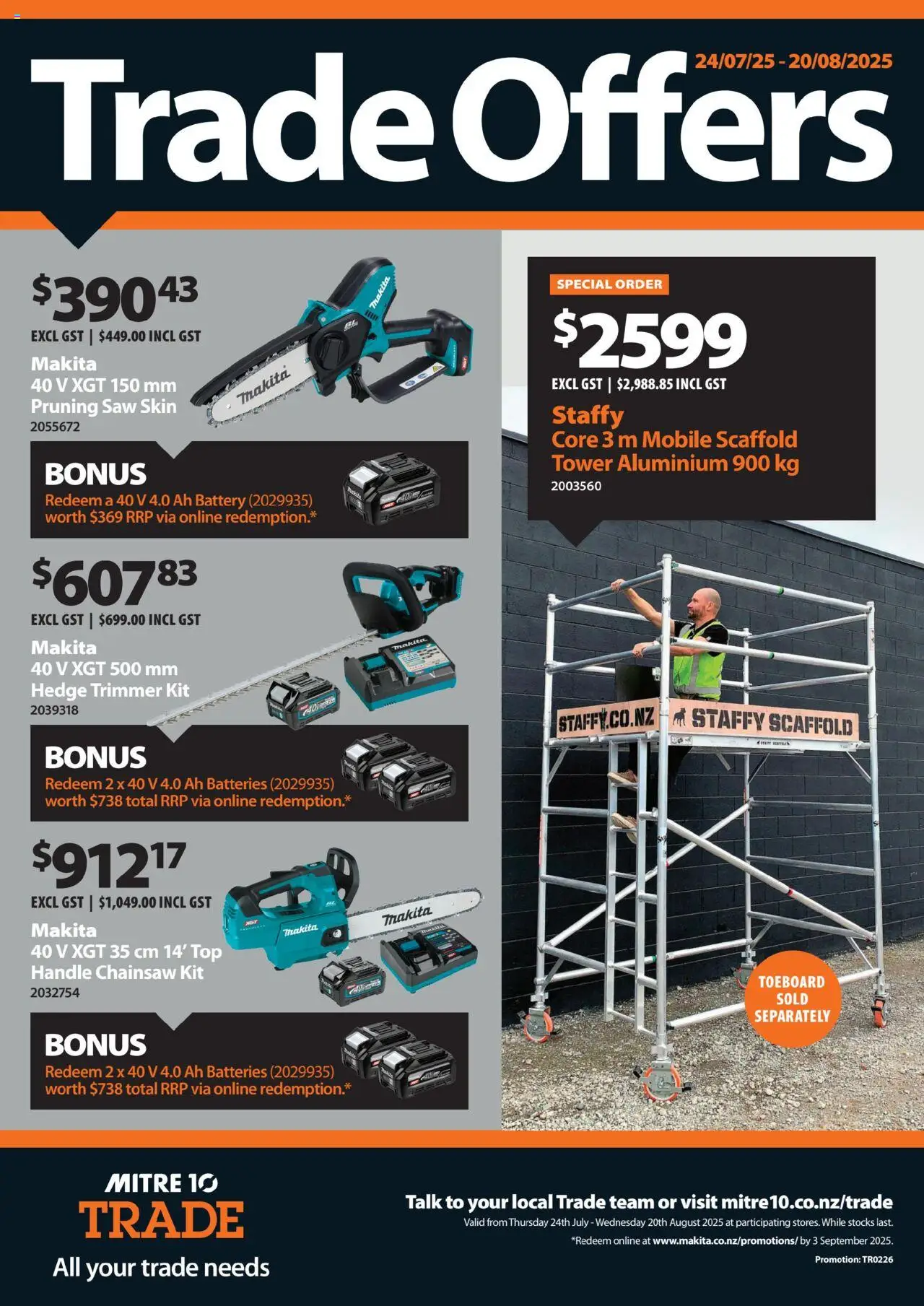 Catalogue Mitre 10 catalogue valid from 24 Jul 2025 - page 1