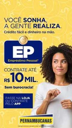 Pré-Visualização do folheto "Ofertas atuais" da loja Pernambucanas válido a partir de 08/01/2026