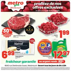 Preview of leaflet Montréal from shop Metro is valid from Jan 08, 2026