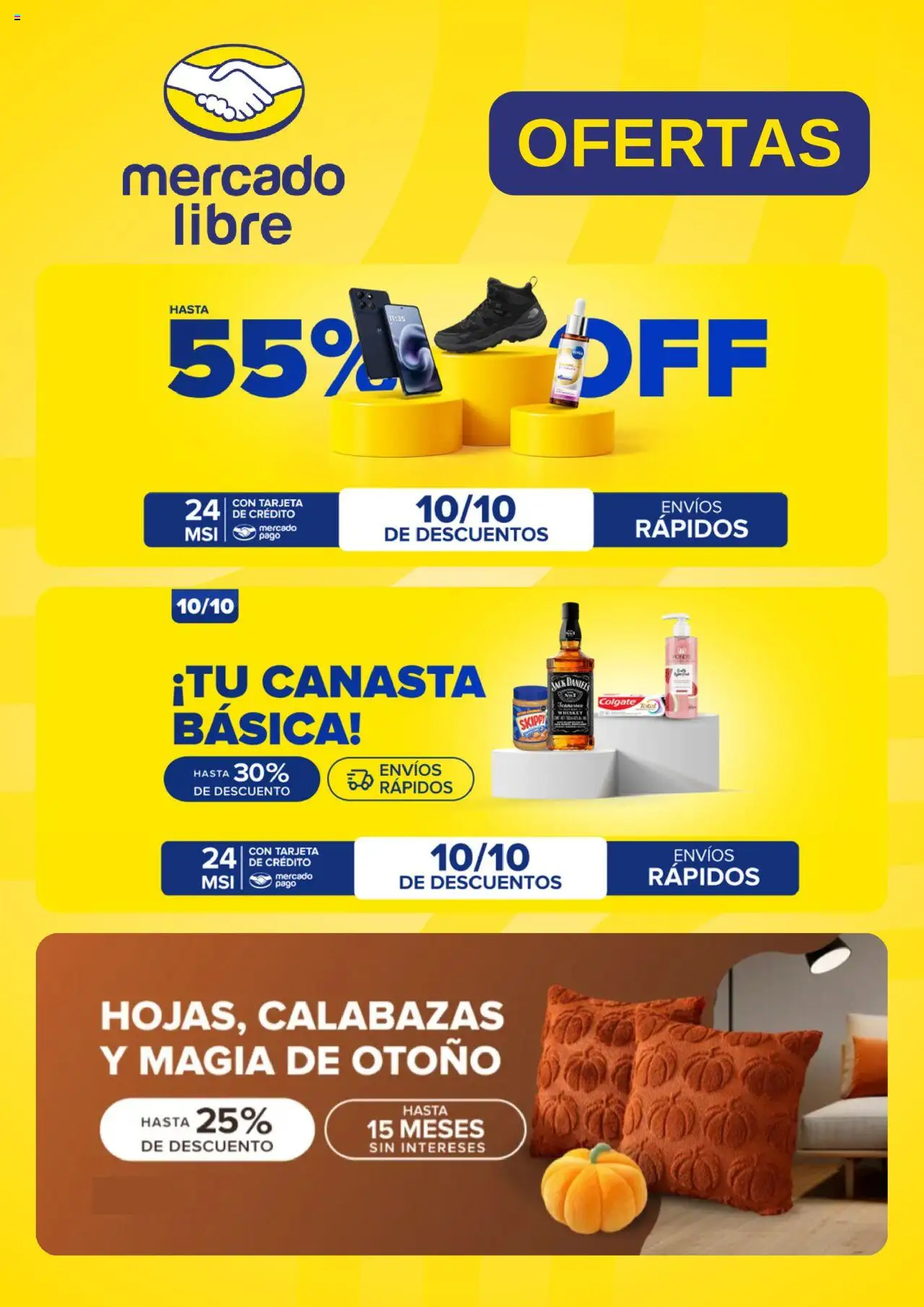 Vista previa las ofertas de la tienda Mercado Libre - Catálogo desde el 01/10/2025 