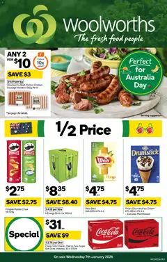 Preview of catalogue Weekly Specials Catalogue VIC from shop Woolworths valid 07/01/2026
