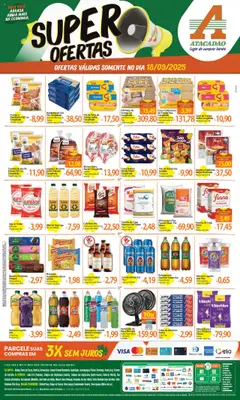 Pré-Visualização do folheto "Ofertas - RJ" da loja Atacadão válido a partir de 18/09/2025