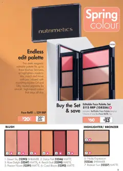 Preview of catalogue Nutrimetics Brochure Step into Spring from shop Nutrimetics valid 26/09/2025 | Page: 9