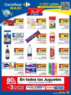 Vista previa del folleto de la tienda Carrefour Maxi válido desde el 11/08/2025 