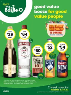 Preview of catalogue Catalogue CANBERRA from shop The Bottle-O valid 29/09/2025