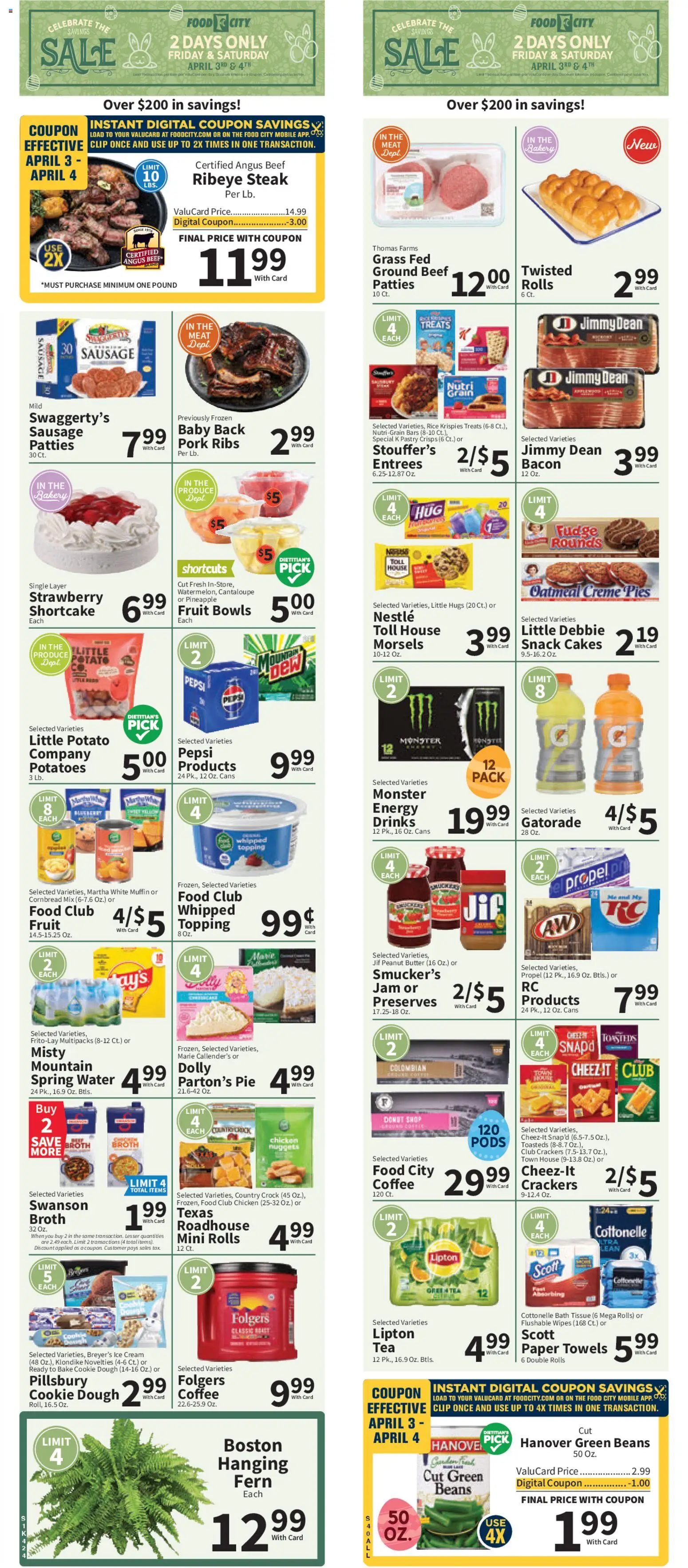 Ad Preview of Food City Food City Weekly Ad from 04/01/2026