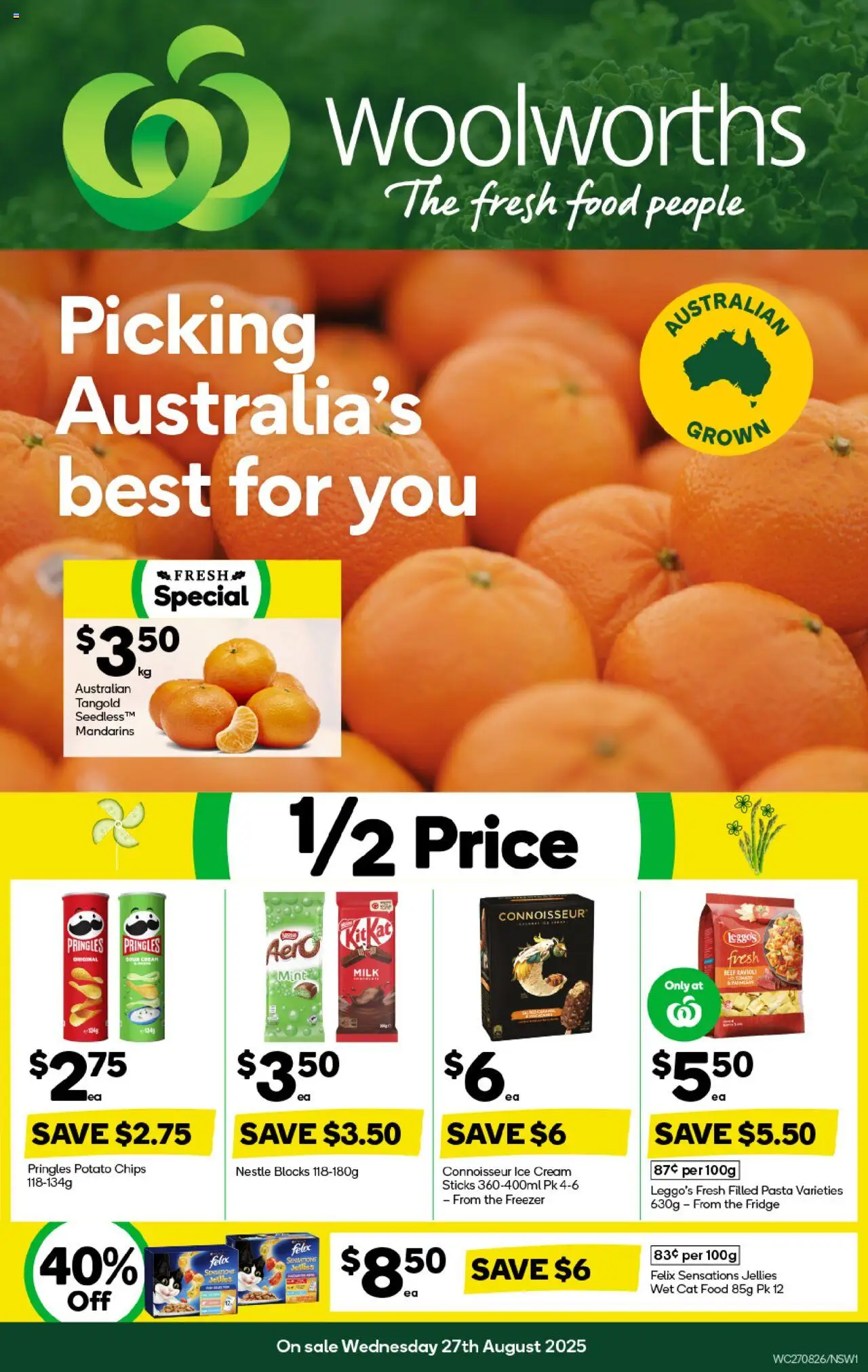 Woolworths catalogue valid from 27/08/2025 - page 1
