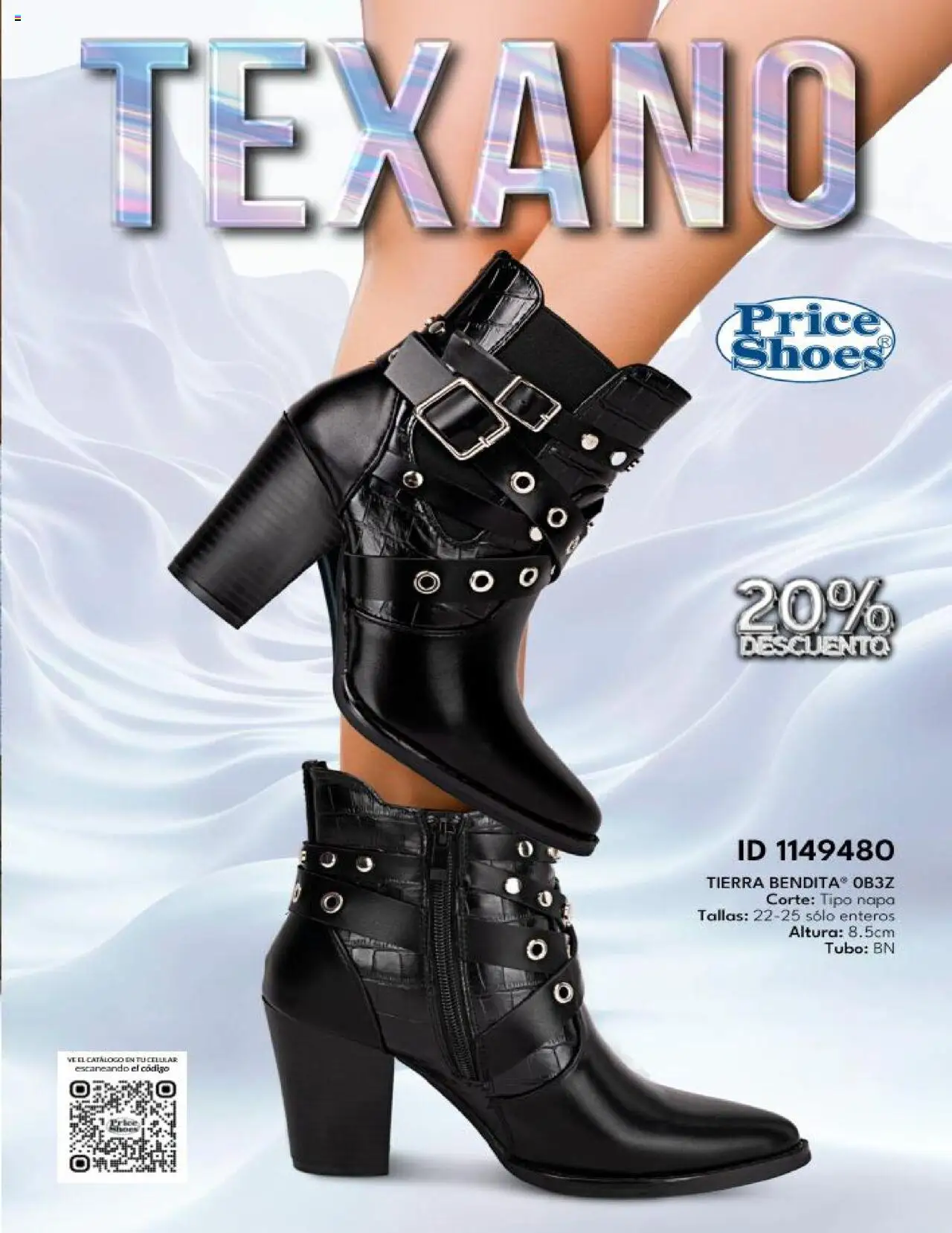 Catálogo Botas Texano Aco Price Shoes y sus promociones válidas desde el 26/09/2025 - Número de página 1