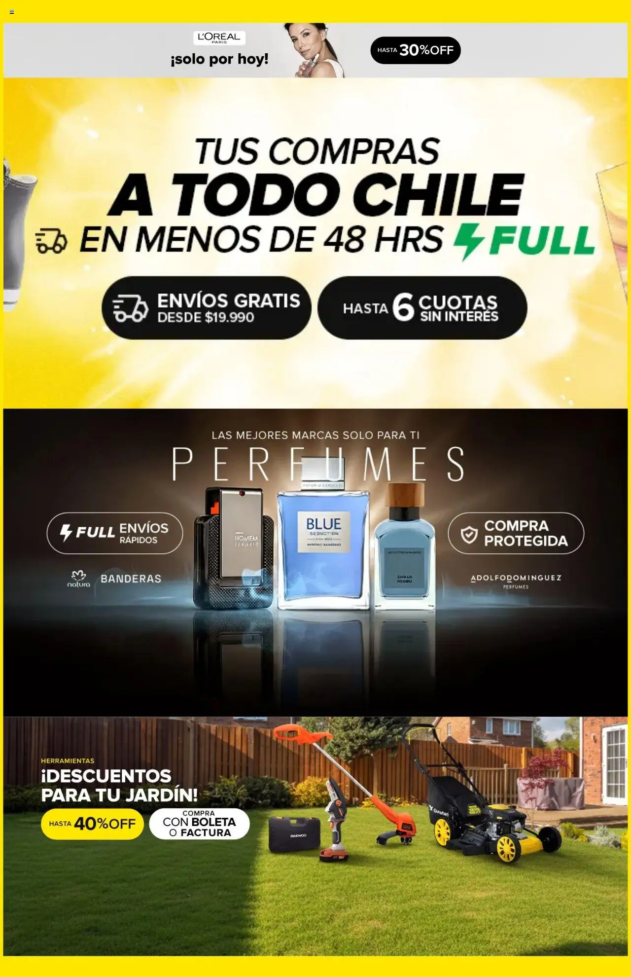 Mercado Libre Ofertas > válido desde 29.09.2025 > número de página 1