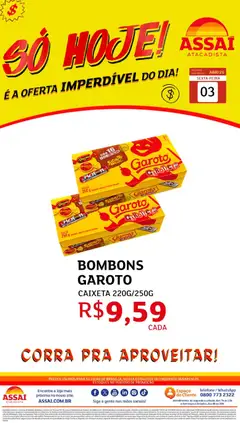 Pré-Visualização do folheto "Assaí Atacadista ofertas - DF" da loja Assaí Atacadista válido a partir de 03/04/2026