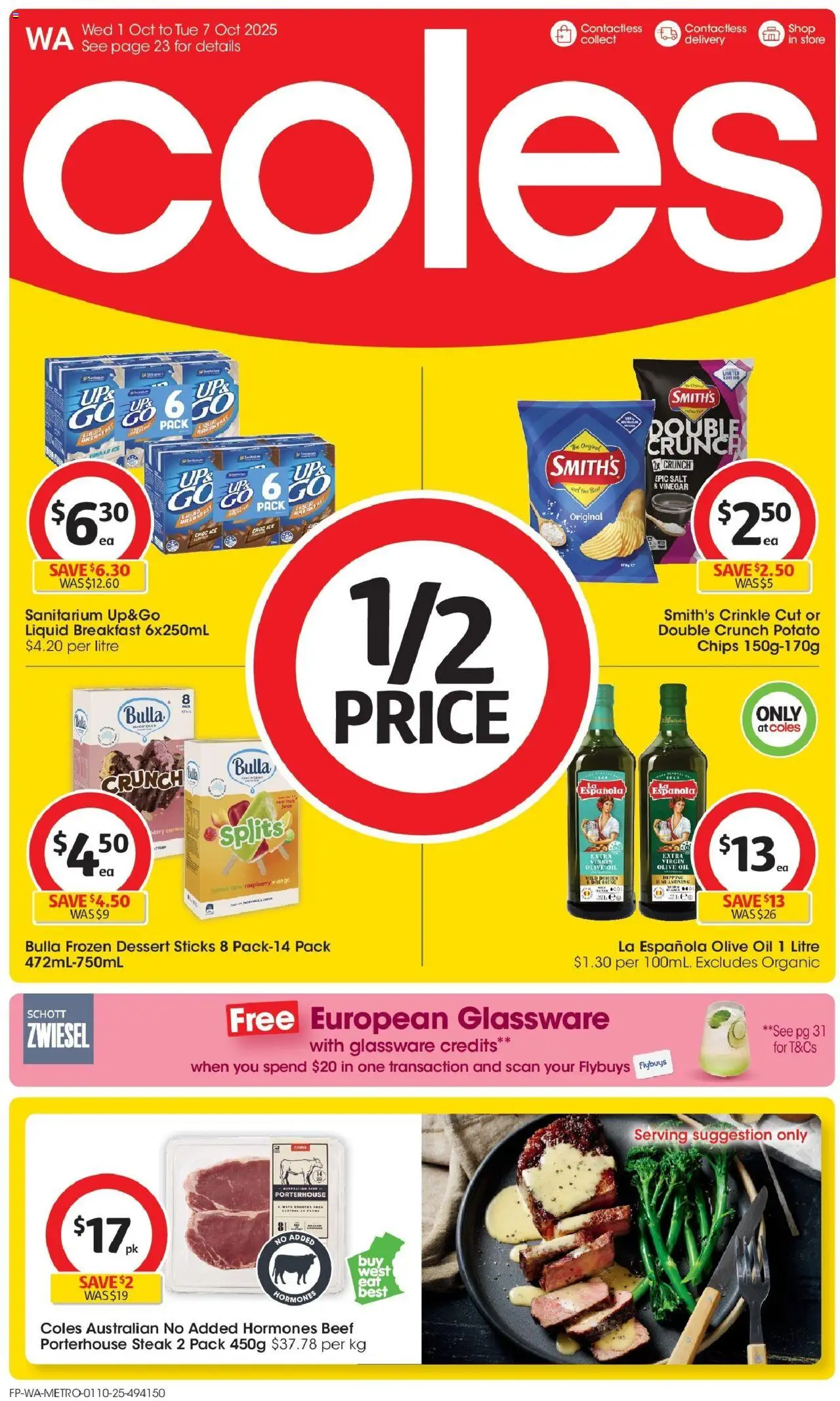 Coles catalogue valid from 30/09/2025 - page 1