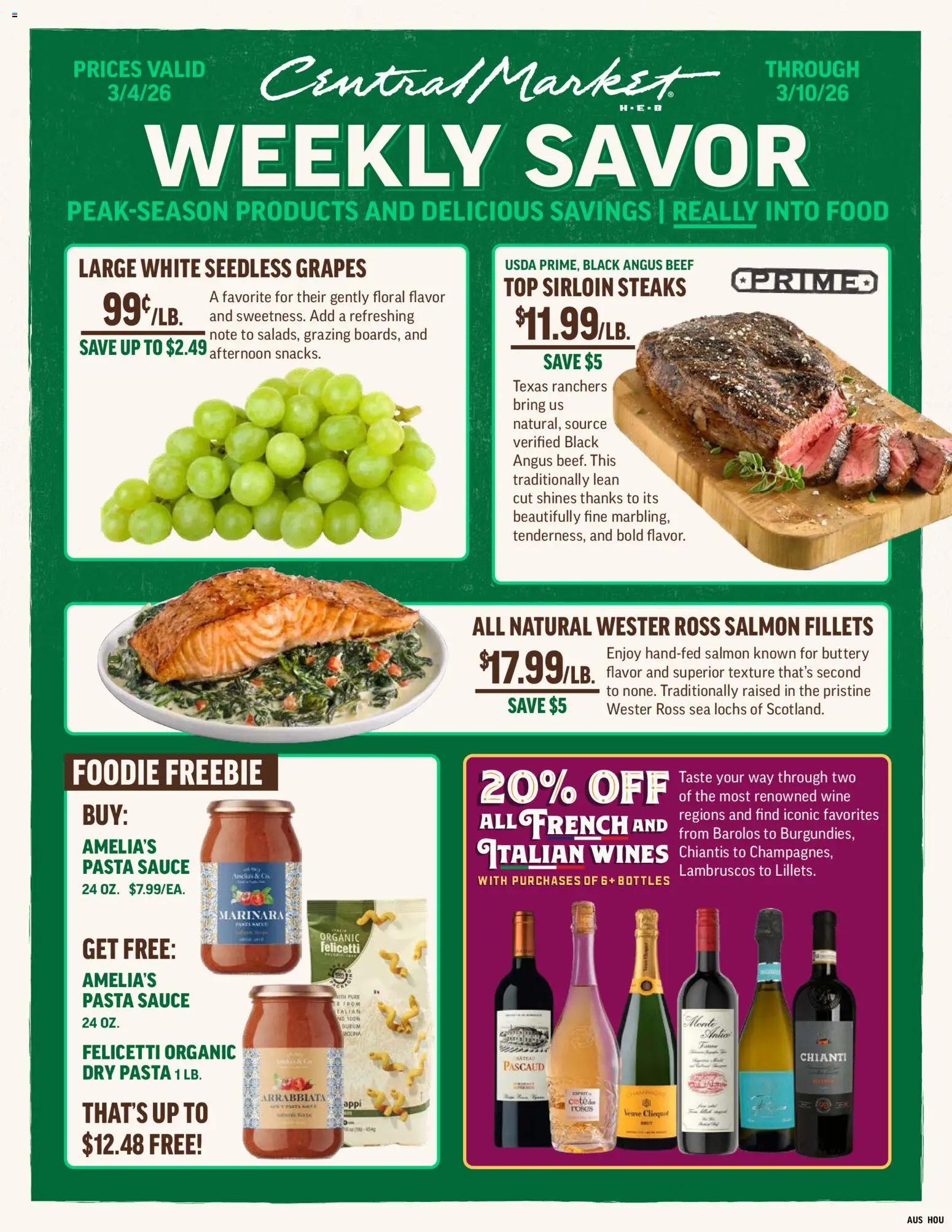 Ad Preview of Central Market Central Market Weekly Ad from 03/04/2026
