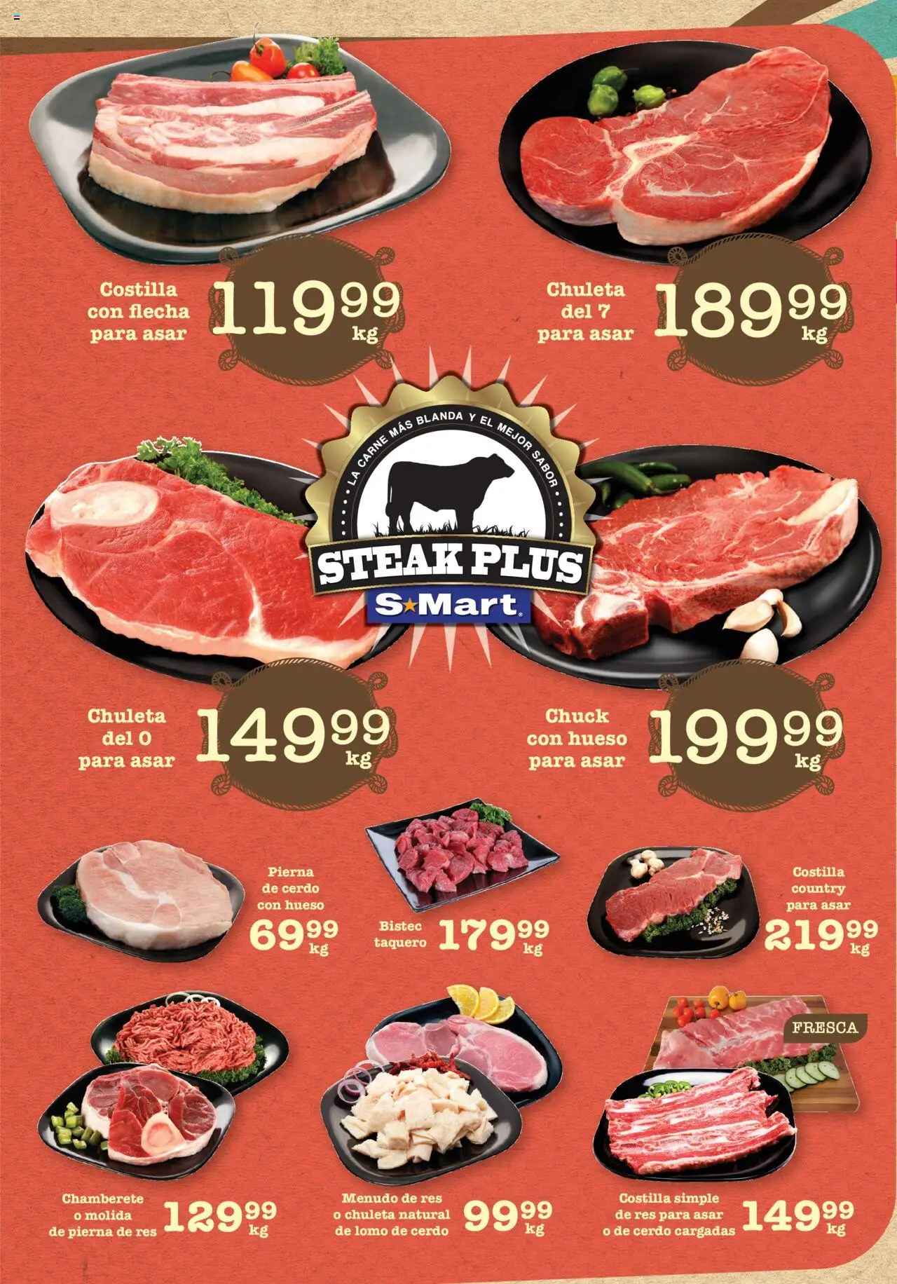 Folleto S-Mart y sus promociones válidas desde el 08/08/2025 - Número de página 1