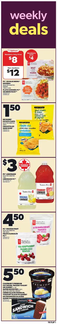 Un aperçu du dépliant Independent Grocer weekly flyer / circulaire du magasin Independent Grocer est valide à partir 16 avr. 2026