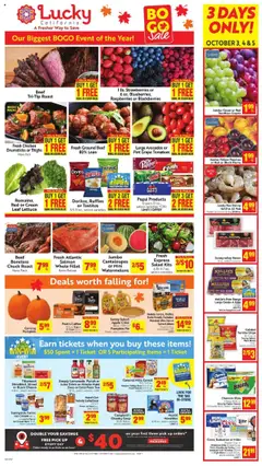 Ad Preview of Lucky Supermarkets Weekly - AK from 10/01/2025