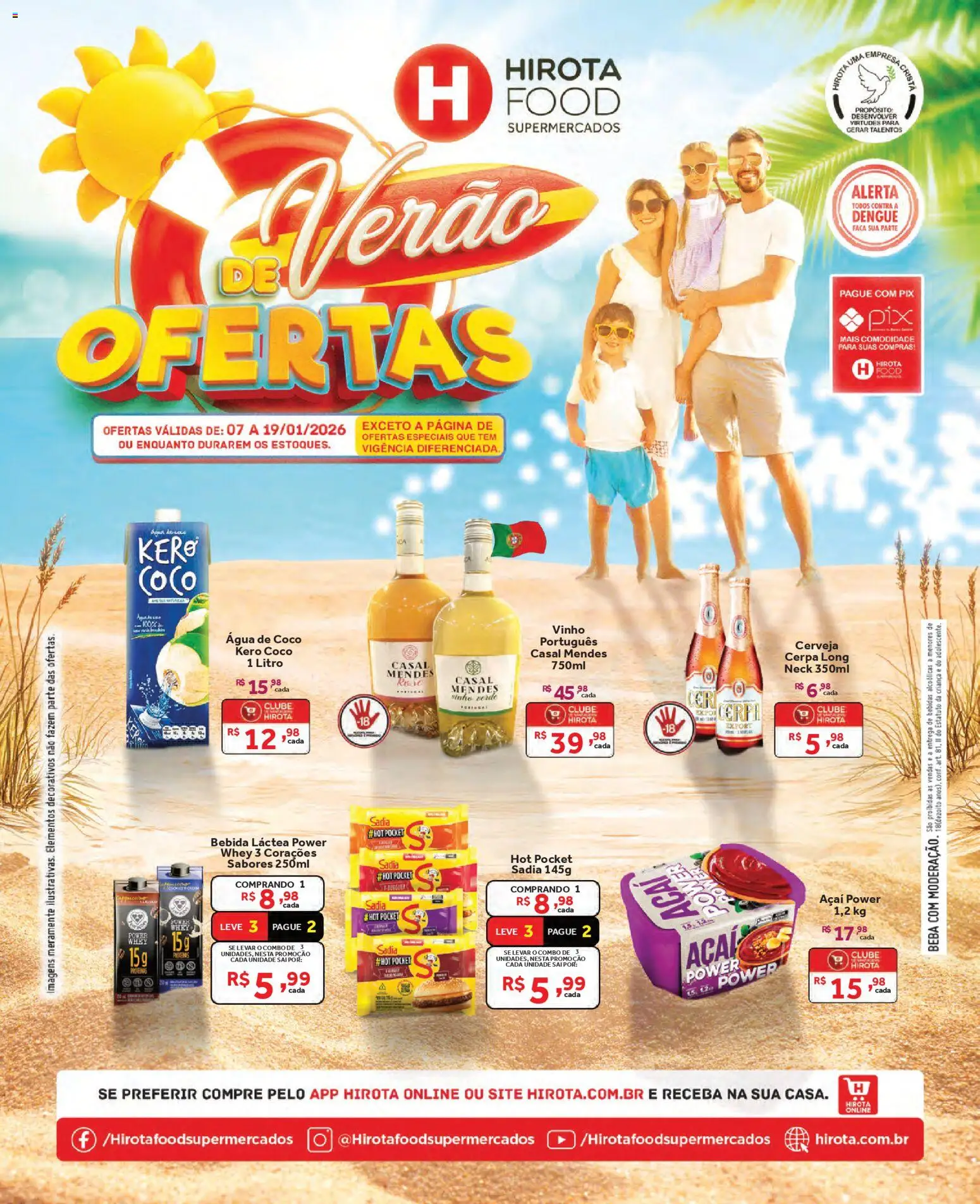 Pré-Visualização do folheto "Ofertas da semana" da loja Hirota Food válido a partir de 07/01/2026