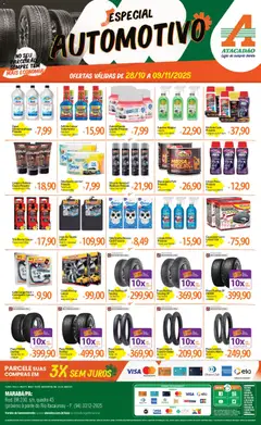 Pré-Visualização do folheto "Ofertas - PA" da loja Atacadão válido a partir de 28/10/2025