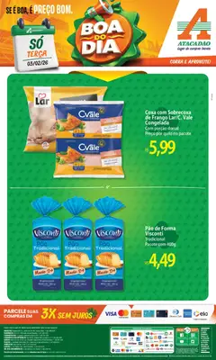Pré-Visualização do folheto "Ofertas - SC" da loja Atacadão válido a partir de 03/02/2026
