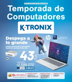  Vista previa del prospecto Catálogo Ktronix del almacen Ktronix válida del 31/01/2026 al 28/02/2026