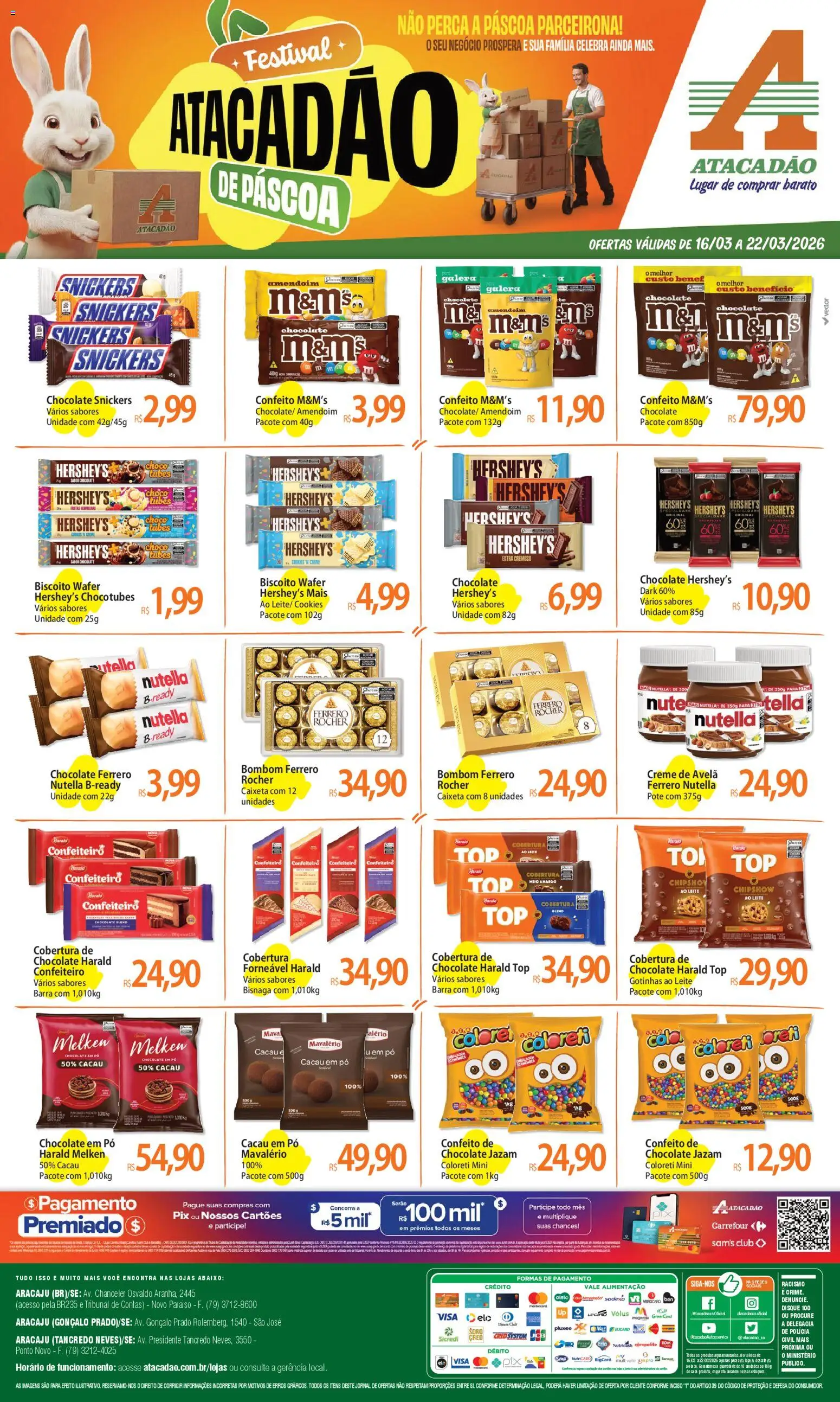 Pré-Visualização do folheto "Atacadão ofertas - SE" da loja Atacadão válido a partir de 16/03/2026