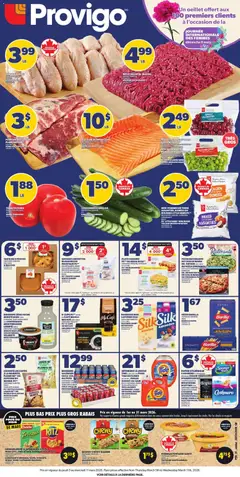 Preview of leaflet Provigo weekly flyer / circulaire from shop Provigo is valid from Mar 05, 2026