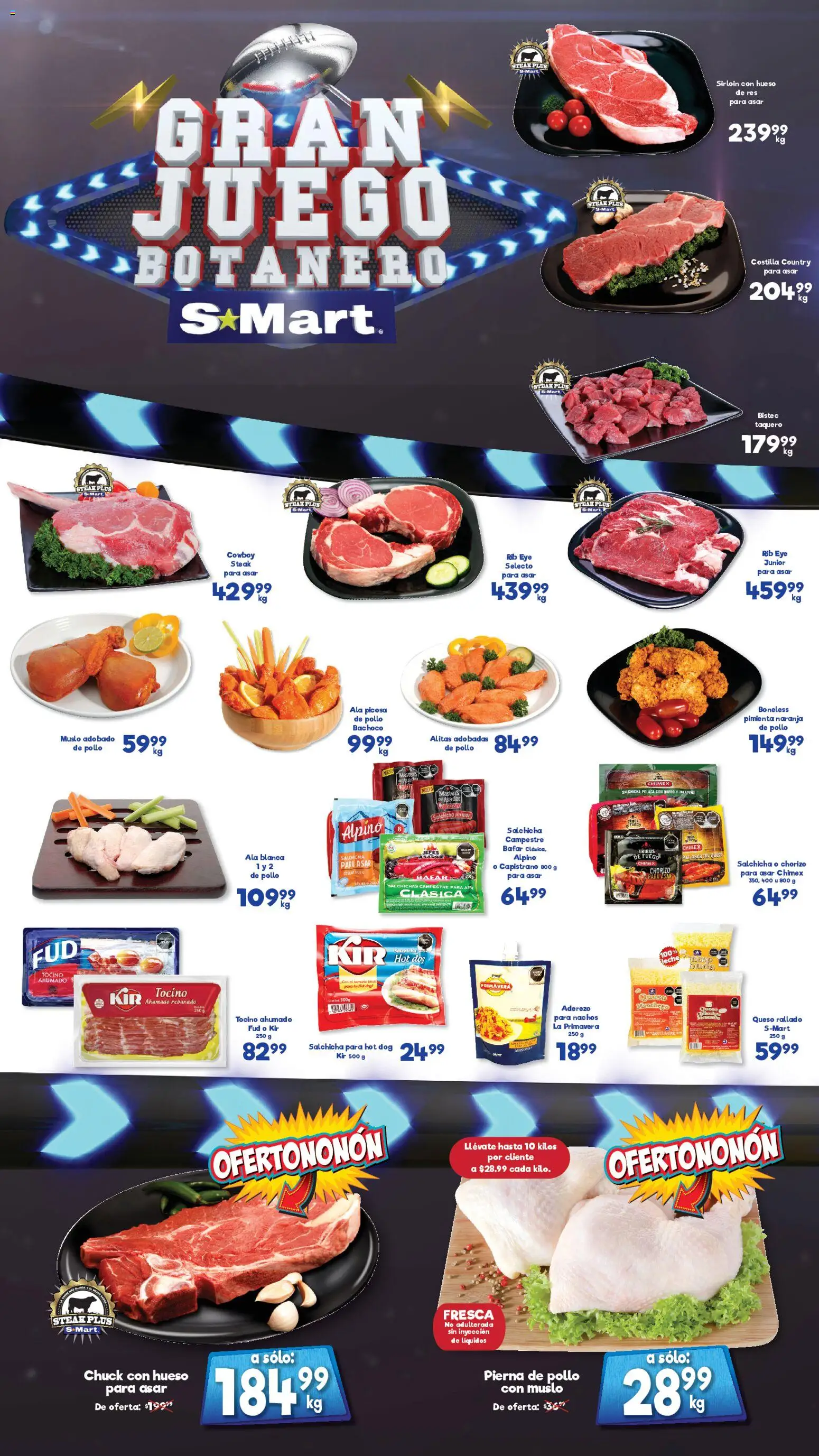 Vista previa las ofertas de la tienda S-Mart - Folleto Ofertas de feria Juárez desde el 06/02/2026 
