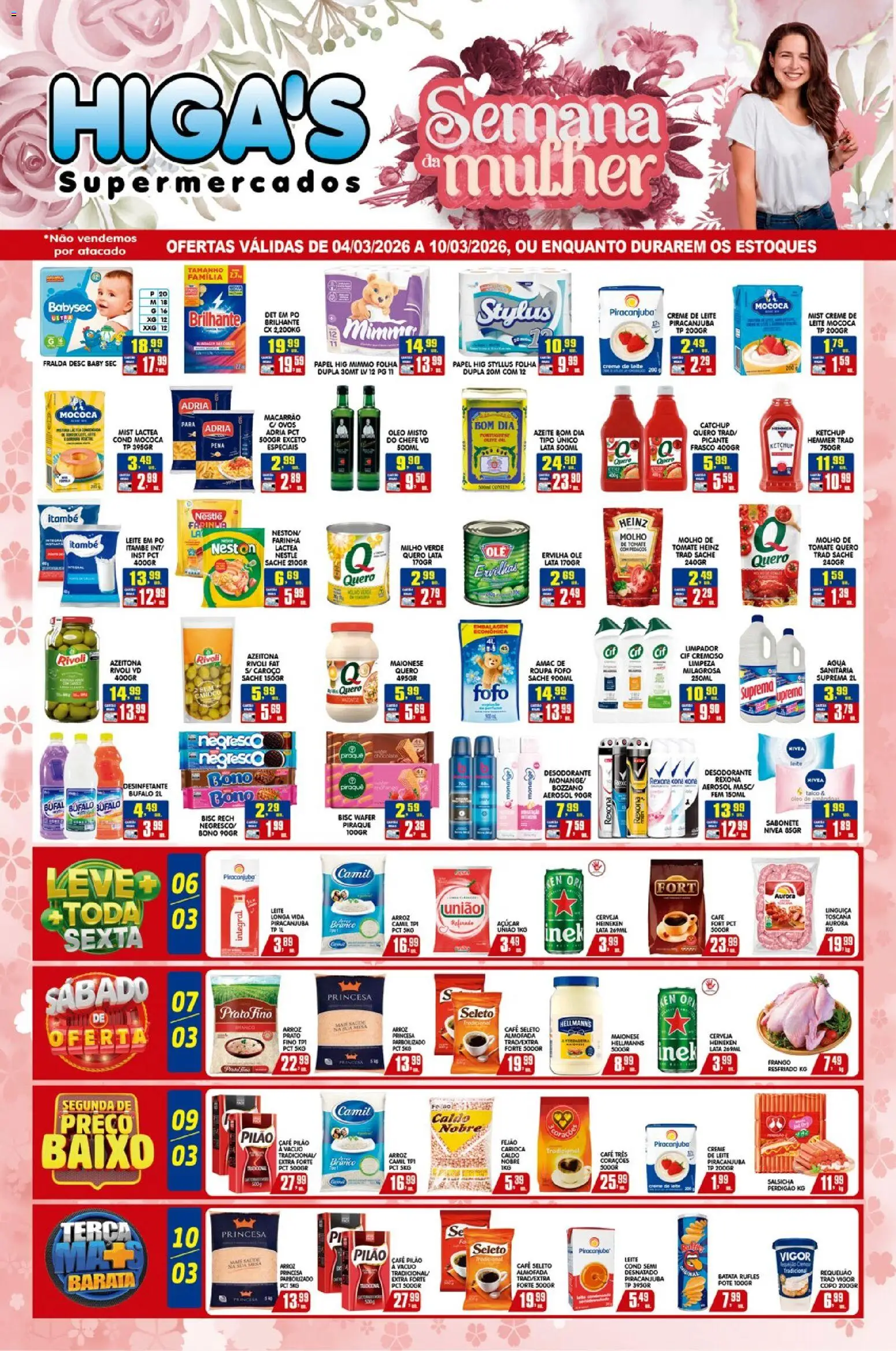 Pré-Visualização do folheto "Higa's Supermercado - Ofertas da semana" da loja Higa's Supermercado válido a partir de 04/03/2026