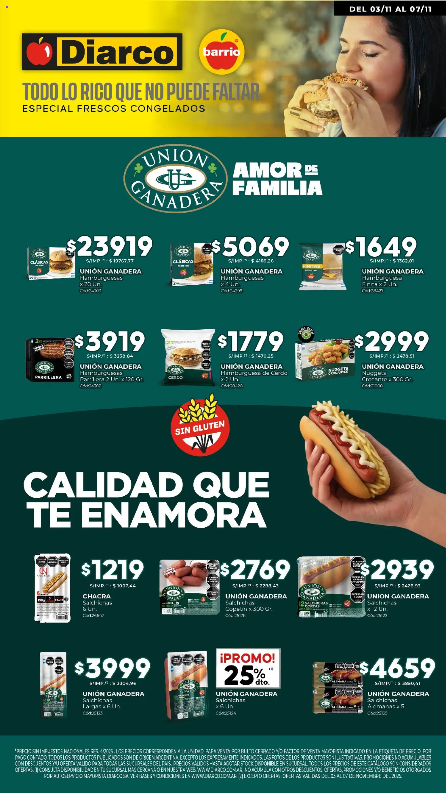 Vista previa del folleto de la tienda Diarco válido desde el 03/11/2025 