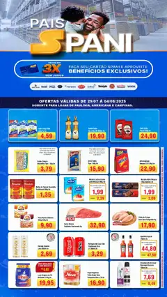 Pré-Visualização do folheto "Ofertas da semana" da loja Spani Atacadista válido a partir de 29/07/2025