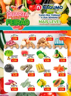 Pré-Visualização do folheto "Ofertas Quarta do Feirão" da loja Nagumo válido a partir de 28/01/2026