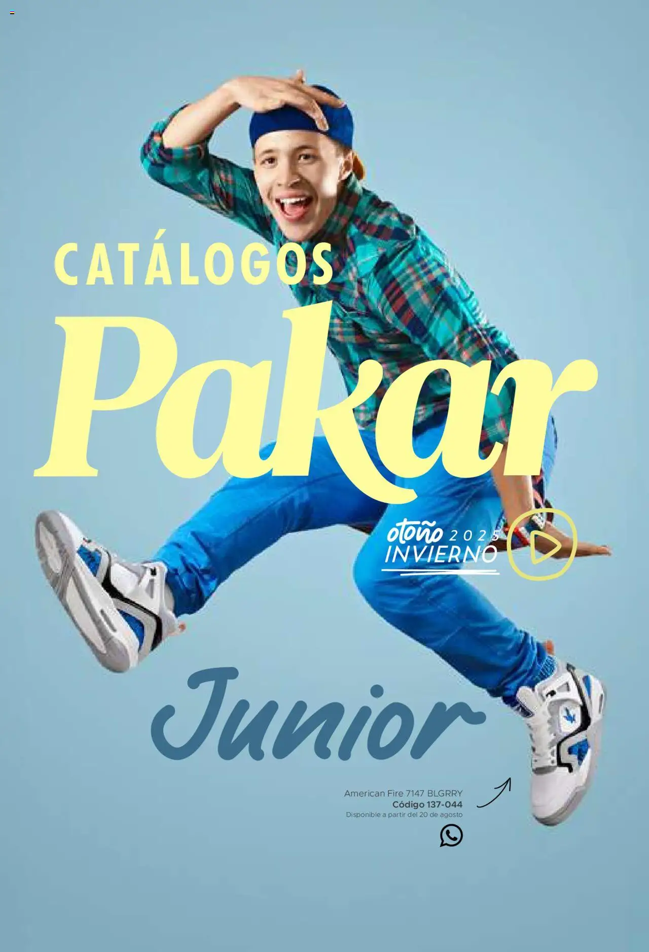 Catálogo Junior otoño / invierno SC Pakar y sus promociones válidas desde el 24/07/2025 - Número de página 1