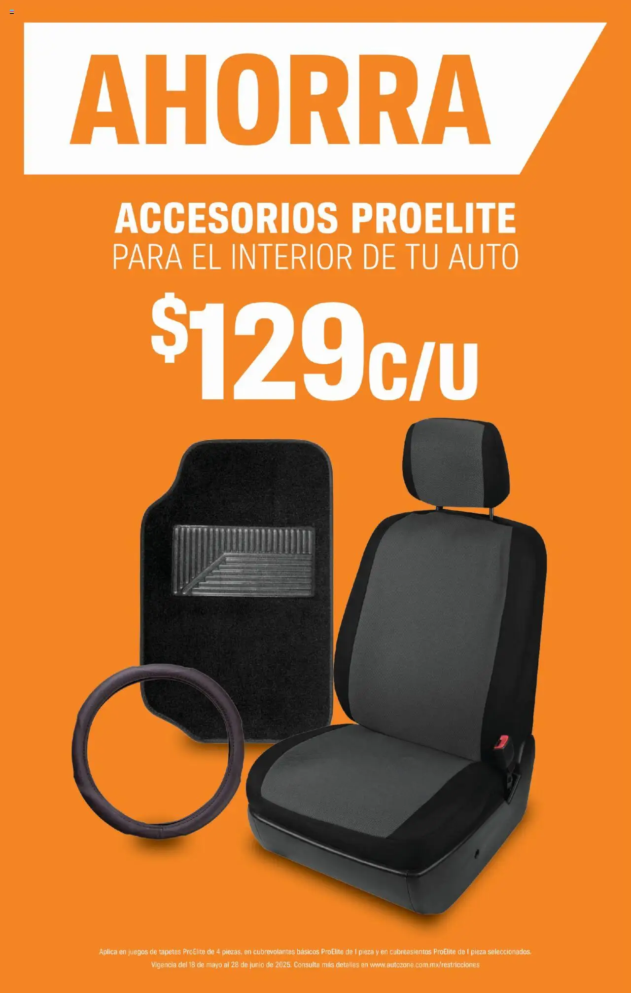 Catálogo AutoZone y sus promociones válidas desde el 18/05/2025 - Número de página 1