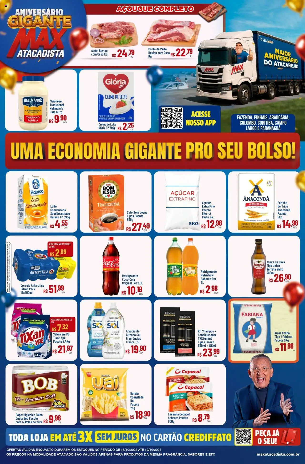 Max Atacadista folheto "Ofertas da semana" válido a partir de 13/10/2025 - número de página 1