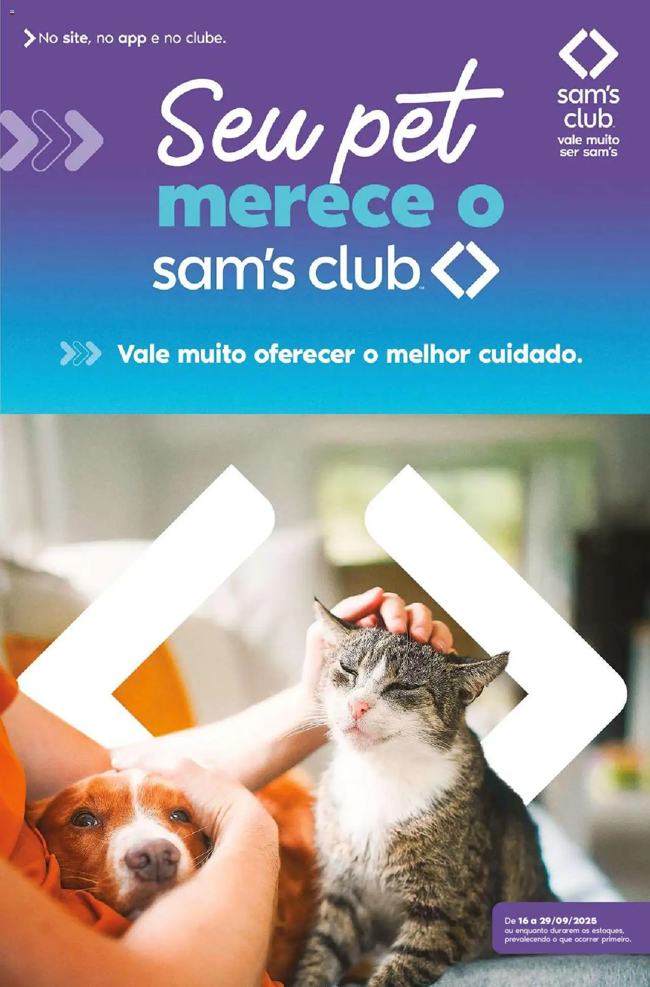 Sam's Club folheto "Ofertas Pet" válido a partir de 16/09/2025 - número de página 1