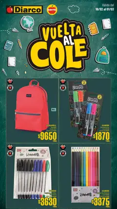 Vista previa del folleto de la tienda Diarco válido desde el 16/02/2026 