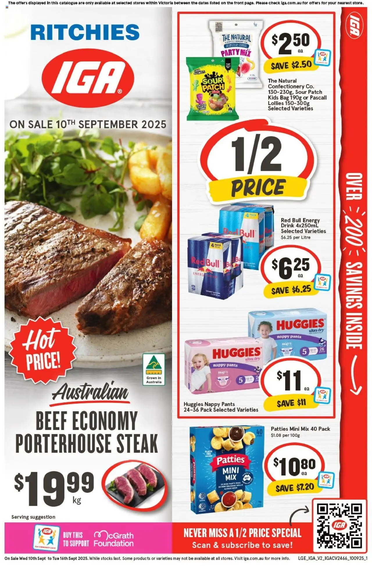 IGA catalogue valid from 10/09/2025 - page 1