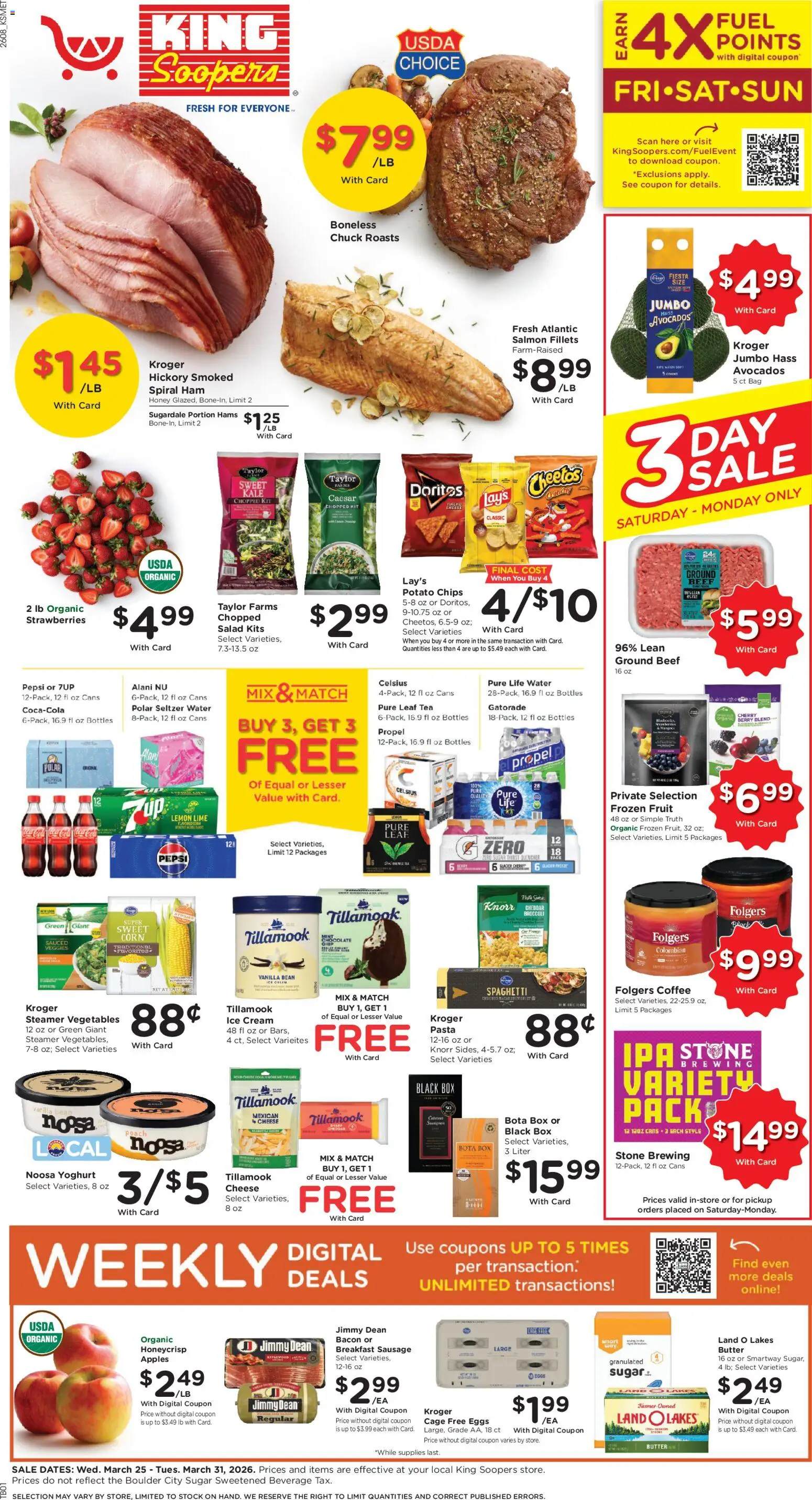 Ad Preview of King Soopers King Soopers Weekly Ad from 03/25/2026