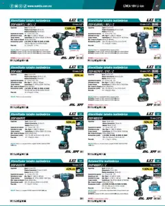 Vista previa las ofertas de la tienda Makita - Catálogo desde el 04/09/2025 | Página: 47