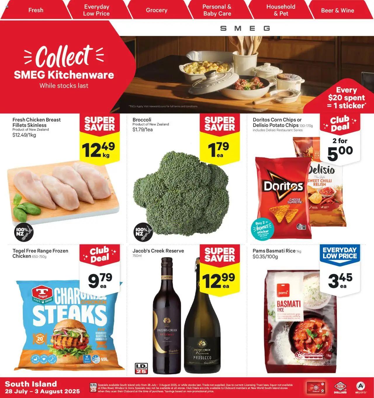 Catalogue New World catalogue valid from 28 Jul 2025 - page 1