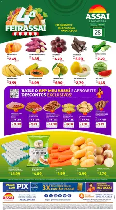 Pré-Visualização do folheto "Encarte - RR" da loja Assaí Atacadista válido a partir de 28/01/2026