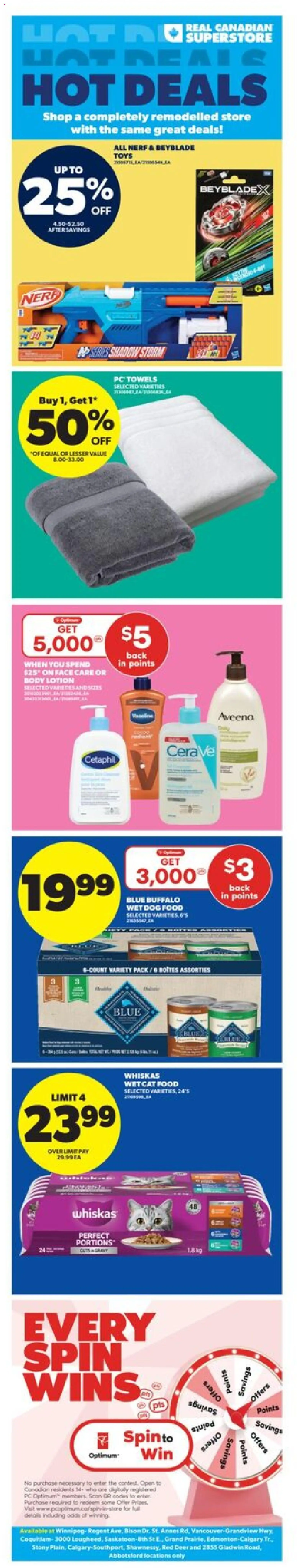 Preview of leaflet Real Canadian Superstore weekly flyer - MB from shop Real Canadian Superstore is valid from Apr 02, 2026