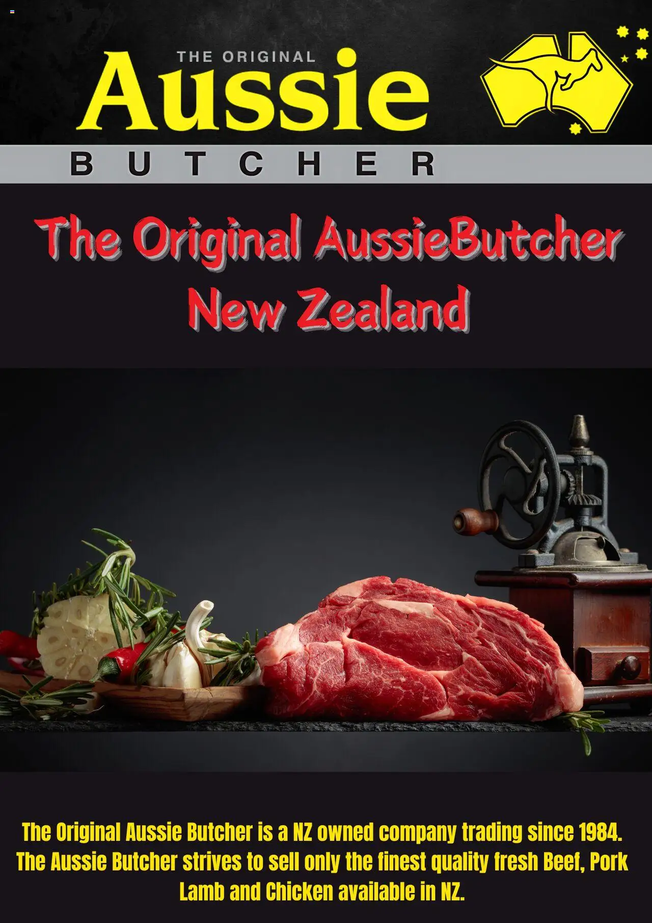 Catalogue Aussie Butcher catalogue valid from 20 Oct 2025 - page 1