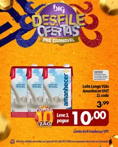 Pré-Visualização do folheto "Ofertas Big Desfile" da loja Big Compra válido a partir de 05/02/2026